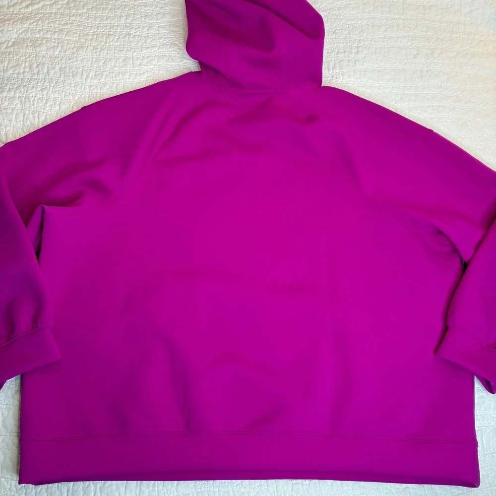 NEW VSX Victoria's Secret Pink Scuba Oversized Hoodie XL/XXL Athleisure Sporty